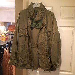 J Crew Military Barn Jacket (Green)